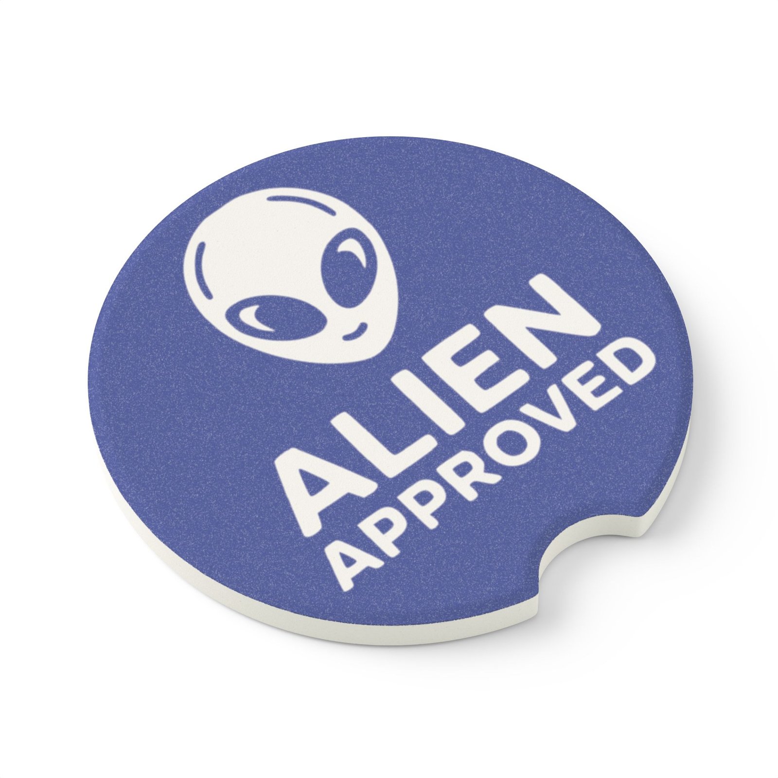 Charming Soapstone Car Coaster - Alien Approved - Perfect for Coffee Lovers, Gift for New Car Owners, Seasonal Decor - Image 8
