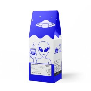 Flathead Valley Coffee Blend (Medium-Dark Roast) - Ground or Whole Bean - Alien Edition - Ghosts Brew