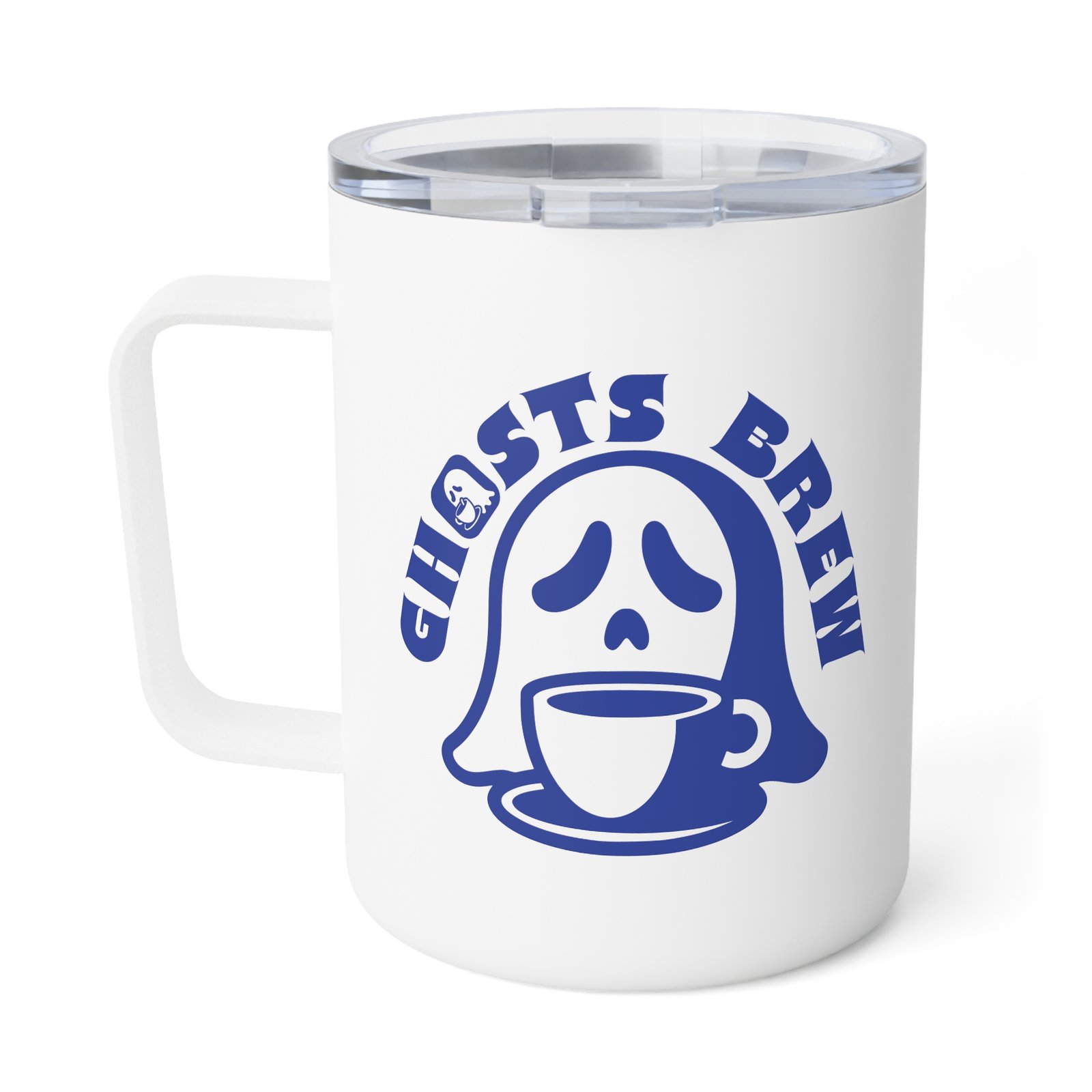 Insulated Coffee Mug - Ghosts Brew - 10oz Adventure Gear for Outdoorsy Coffee Lovers - Image 4