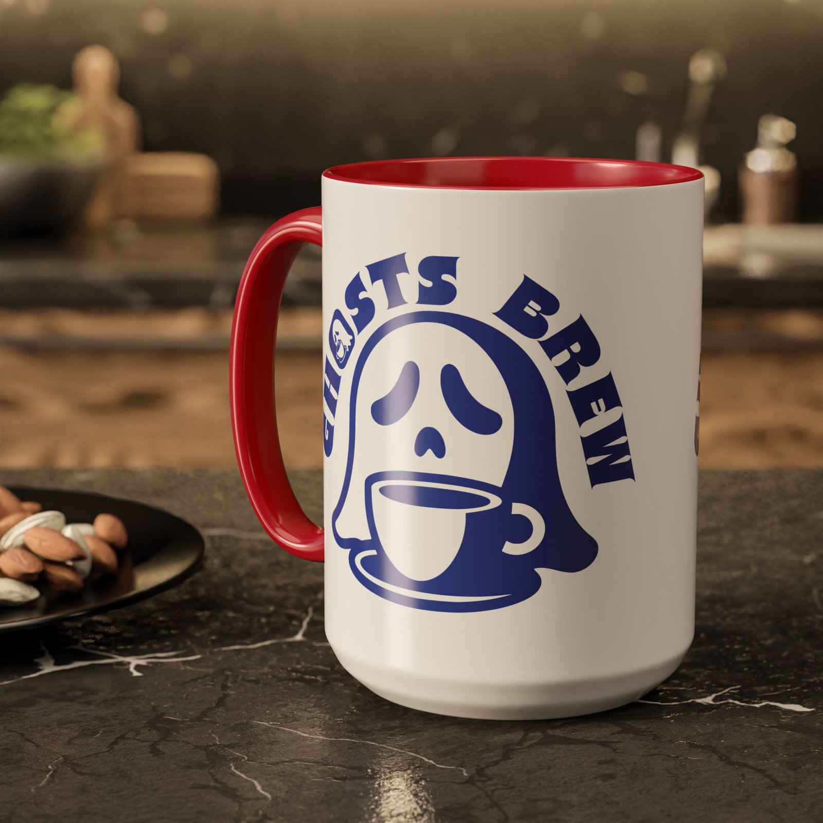 Ghosts Brew Coffee Mug - Colorful 11oz or 15oz Halloween Any Time Mug - Image 32