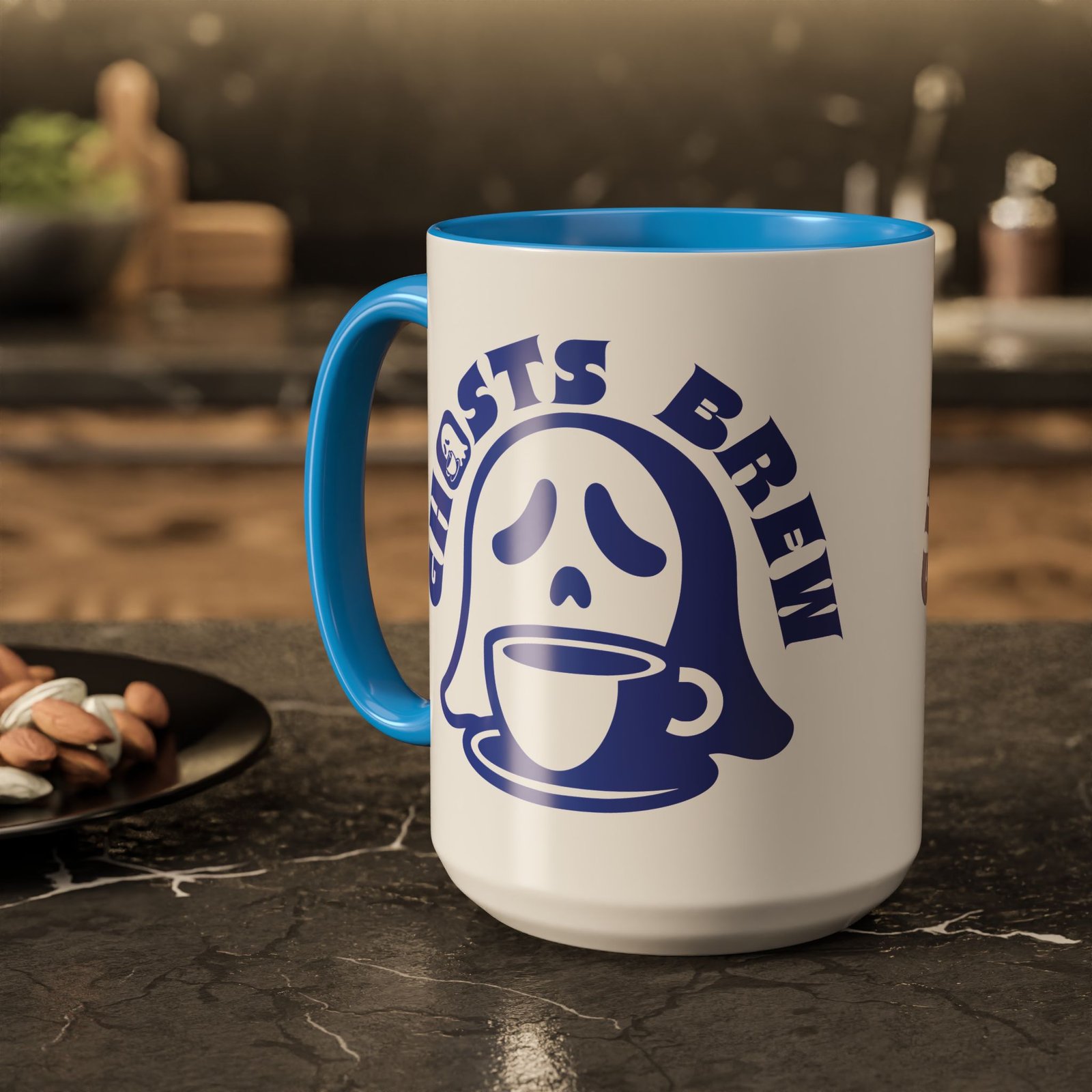Ghosts Brew Coffee Mug - Colorful 11oz or 15oz Halloween Any Time Mug - Image 27