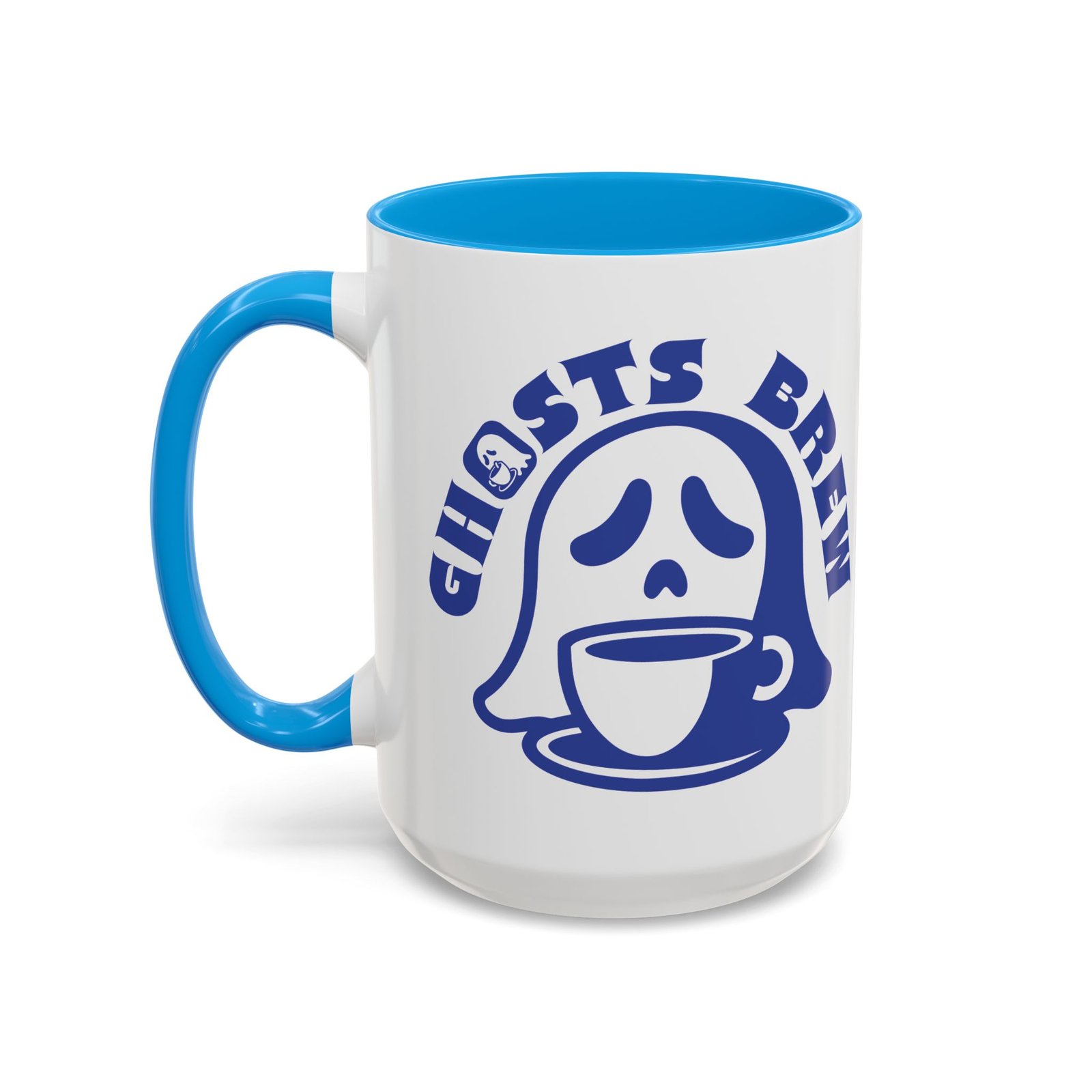 Ghosts Brew Coffee Mug - Colorful 11oz or 15oz Halloween Any Time Mug - Image 26