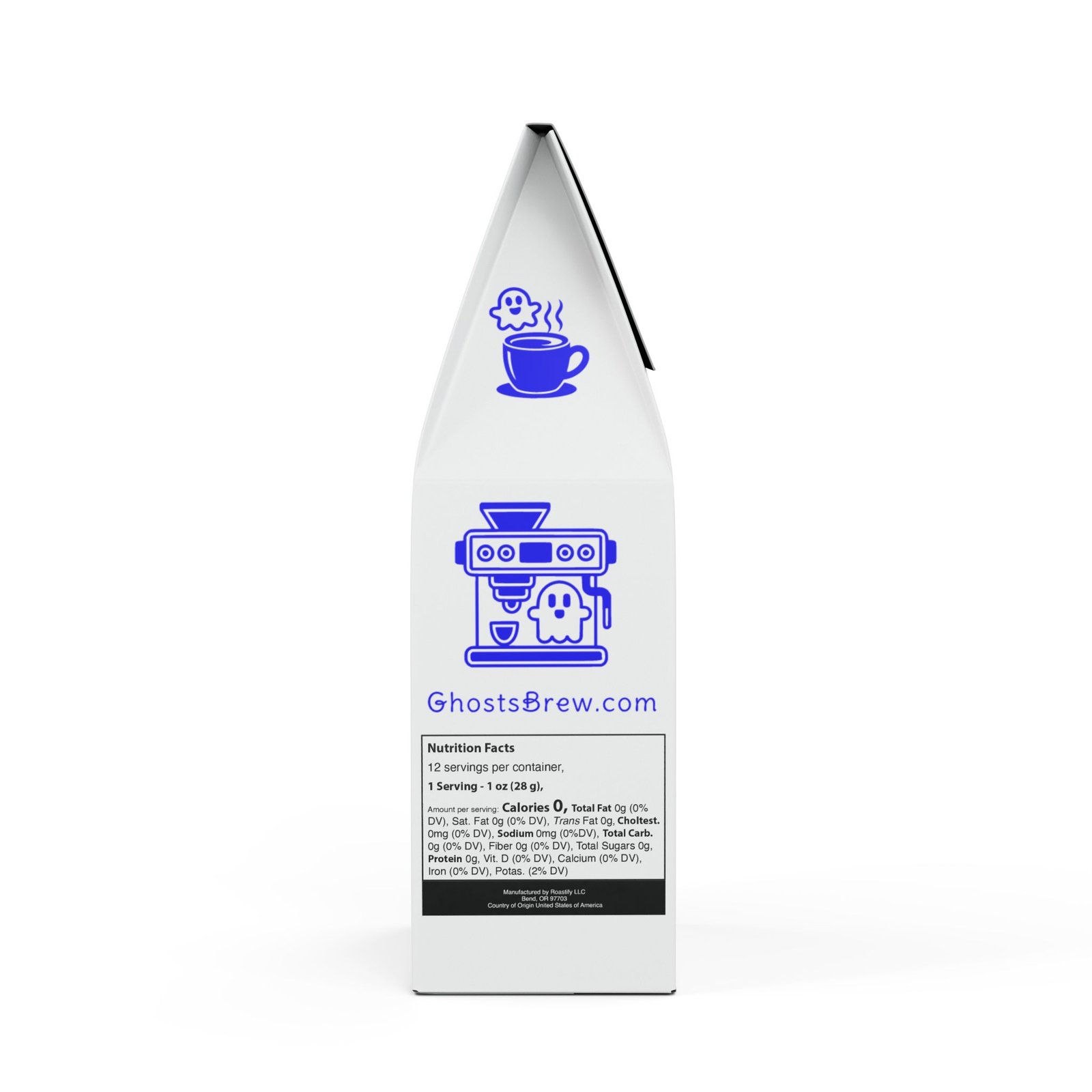 Trapper Peak Decaf Coffee Blend (Medium Roast) - Ground or Whole Bean - Ghosts Brew - Image 14