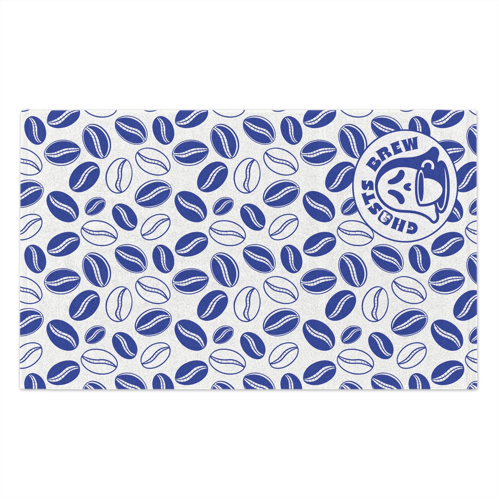 Coffee Bean Rally Towel - Perfect for Baking, Beach Days & Sports Events - Ghosts Brew - Image 5